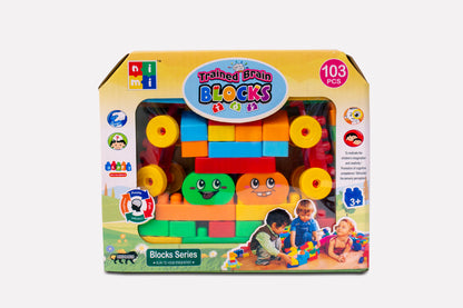 Trained Brain Blocks - 103 Pcs.