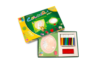 Edu. Colour & Wipe - Vegetables Big