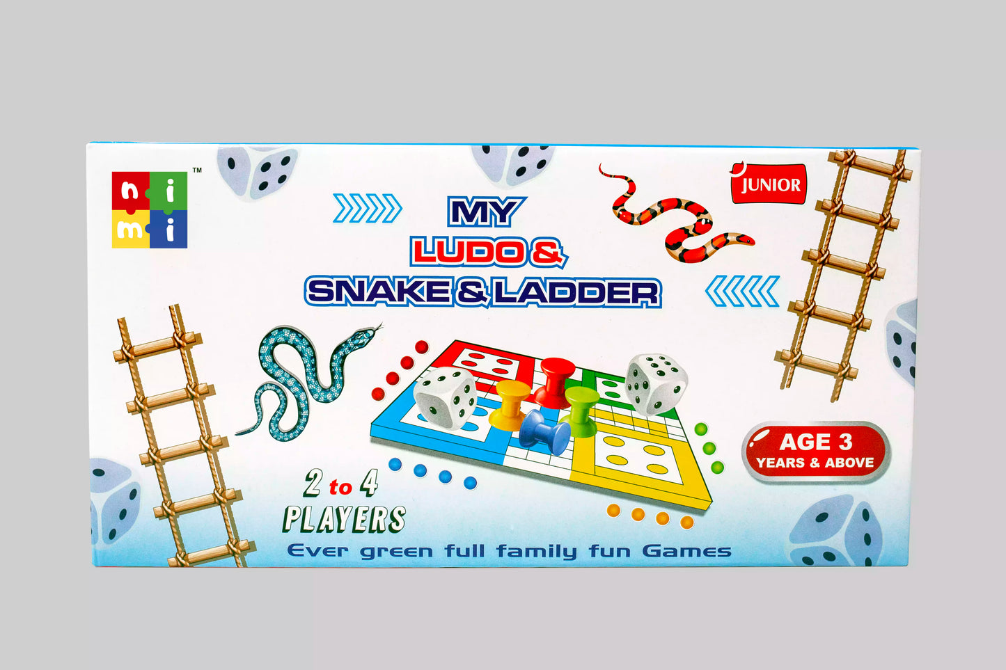 Ludo and Snakes & Ladders Jr.